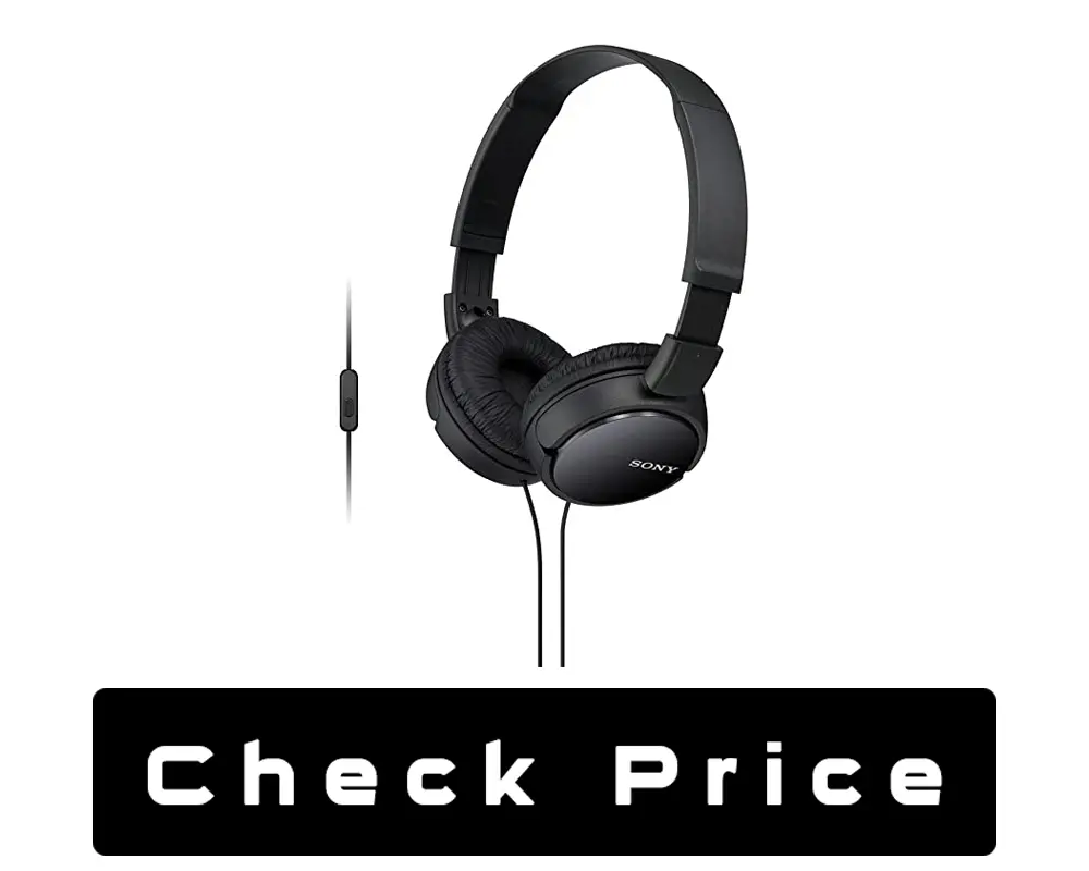 Sony MDRZX110AP ZX Series Extra Bass Headphone
