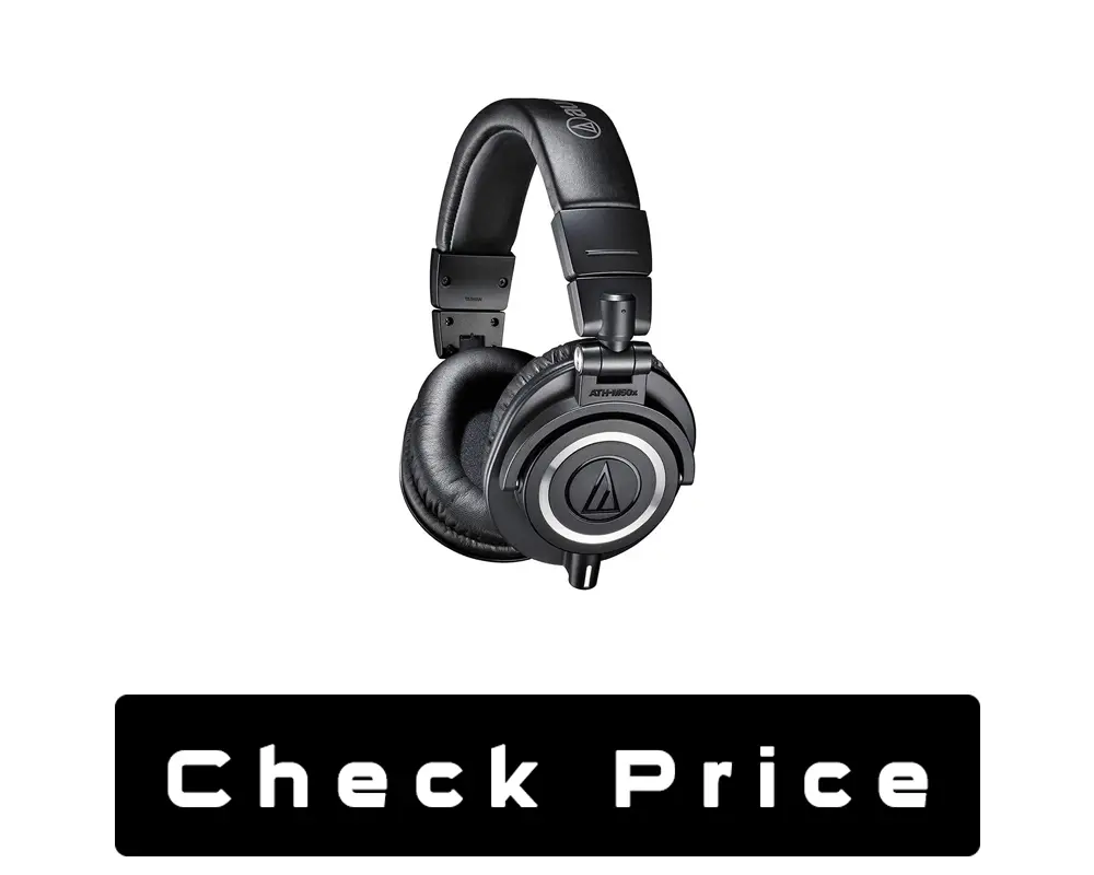 Audio-Technica ATH- M50 X Professional Studio Headphones