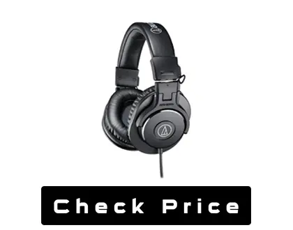 Audio Technica ATH M30x Professional Studio Headphones
