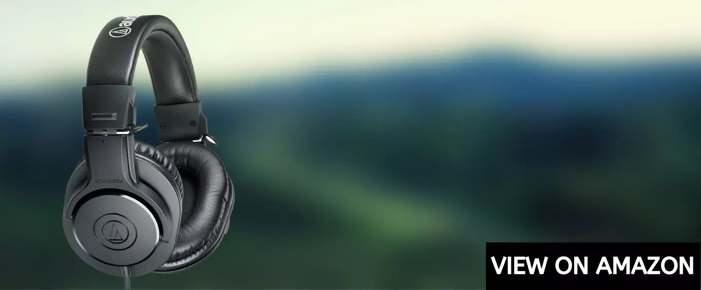 Audio Technica ATH M20 X Professional Headphones
